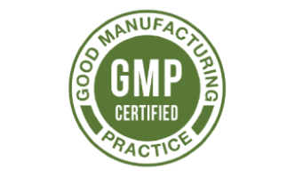 GMP certified production process ensuring consistent quality control